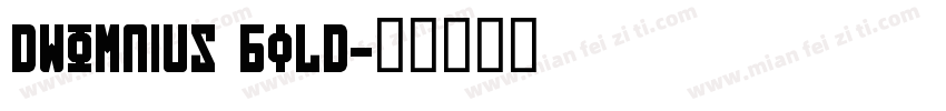 DWOmnius Bold字体转换